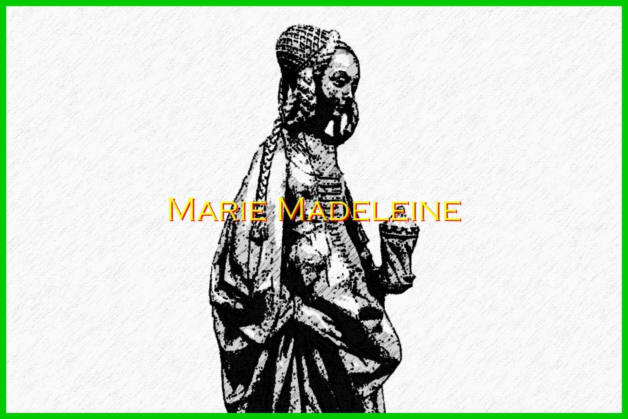 Marie de Magdala fut l'objet  elle aussi d'une  dérive Néo-Templariste au XX ème  siècle