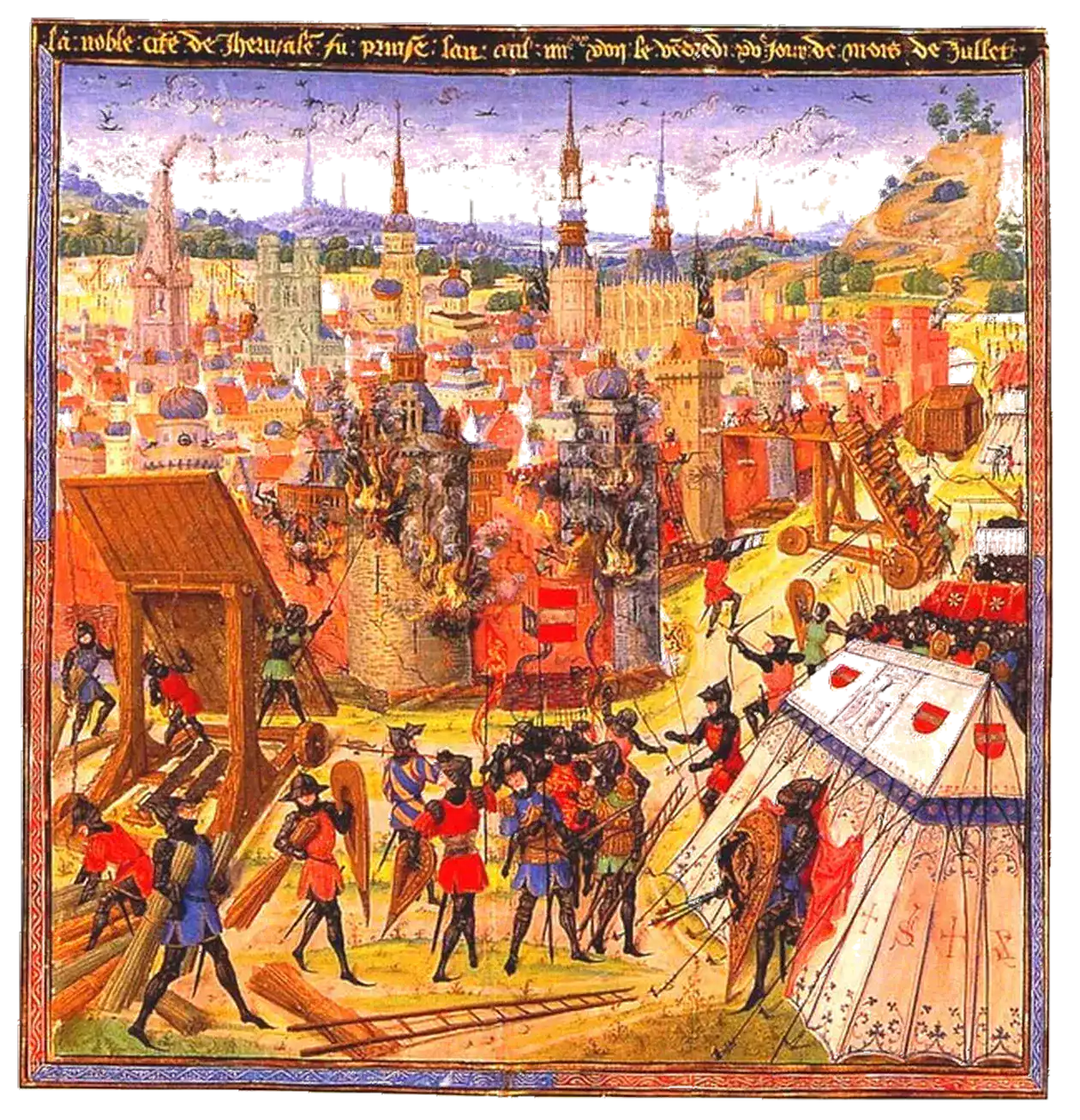 15 juillet 1099  Prise de Jérusalem par les croisés