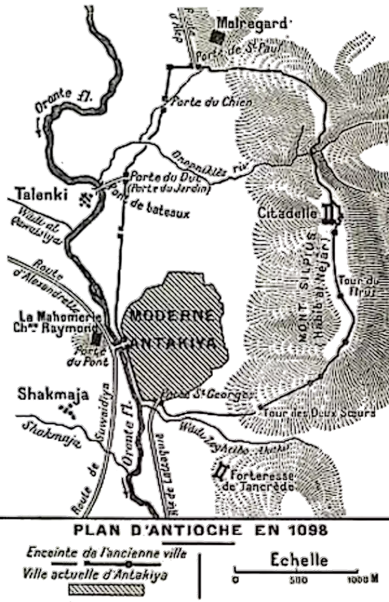 siége d'Antioche en 1098 par les croisés