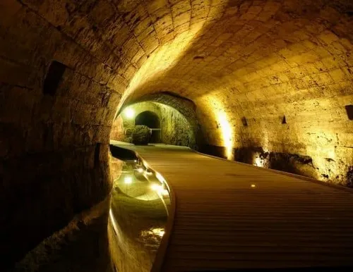 tunnels à saint-jean d'acre